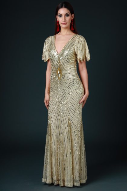 Eva Embellished Maxi Dress