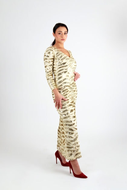 Zelda Embellished Maxi Dress