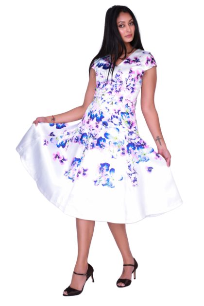 Valentina Floral Midi Dress