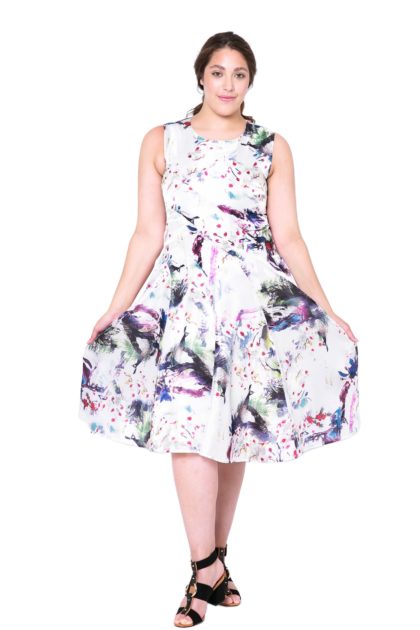 Anna Floral Midi Dress