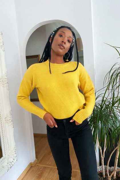 Maya Super Soft Yellow Jumper