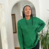 Megan Oversized Green Jumper