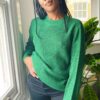 Megan Oversized Green Jumper