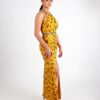 Damn Good Thing00254 Zara Embellished Maxi Dress in Yellow