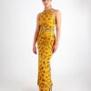 Damn Good Thing00258 Zara Embellished Maxi Dress in Yellow