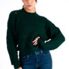 Margo Green Cropped Comfortable Jumper