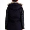 Damn Good Thing00342 Valerie Black Parka With Hood