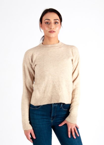 Mae Luxury Jumper in Cream