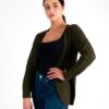 Damn Good Thing00486 1 scaled Maria Olive green Glorious Cardigan